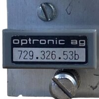 Optronic 729.326.53 B OAG601c 72932653b Interface Modul- Gebraucht