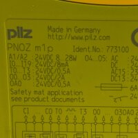 Pilz PNOZ m1p (773100) + PNOZ mc3p (773721) Basisgeräte