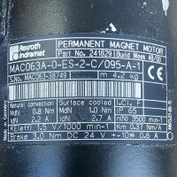 Rexroth Indramat MAC063A-0ES-2-C/095-A-1 Permanent Magnet...