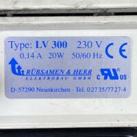 RÜBSAMEN & HERR LV 300 ebmpapst 4650N Filterlüfter