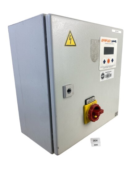 Schaltschrank mit EFAFLEX FE 491/2 BS + Lenze E82EV371_2C902 0.37 KW Umrichter