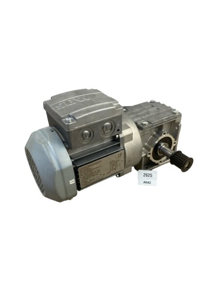 SEW-EURODRIVE 0.12 KW 135 min Getriebemotor WA20 DR63S4 Gearbox- Gebraucht