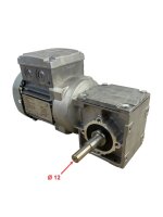 SEW-EURODRIVE 0.12 KW 135 min Getriebemotor WA20 DR63S4 Gearbox- Gebraucht
