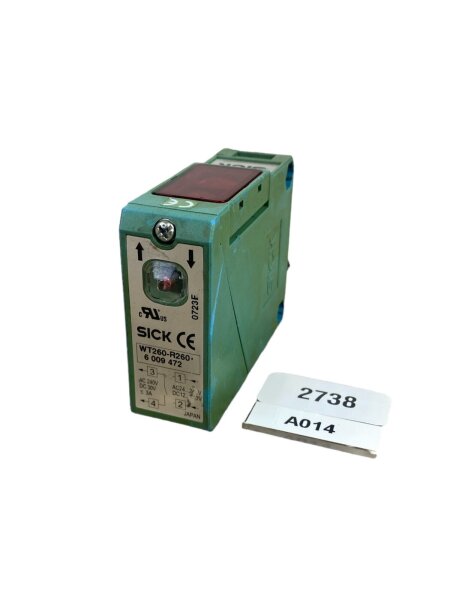 SICK WT260-R260-6 009 472 Sensor