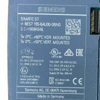 SIEMENS SIMATIC S7 6ES7 155-6AU00-0BN0