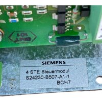 SIEMENS S24230-B507-A1-1 SPF 3500 BC/H6 4 STE Steuermodul-used-