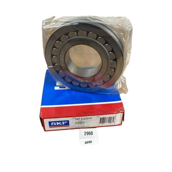 SKF Explorer 21316 E 80x170x39 mm  21316E Pendelrollenlager OVP. -NEU-