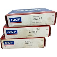SKF Explorer 22218 E 160 x 90 x 40 mm  22218E Pendelrollenlager NEU OVP