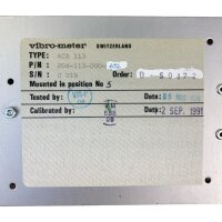 Vibro-Meter ACA 113 204-113-000-102 Channel Selector