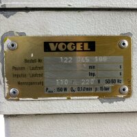 VOGEL 122 045 109 Q: 0,1 l/min P: 15 bar Zentralschmierung