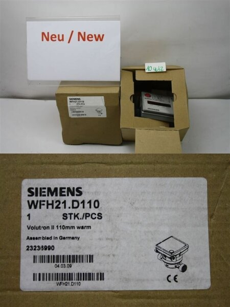 siemens WFH21.D110  Elektronischer Wasserzähler  WFH