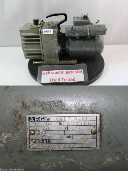 leybold Trivac S4A Vakuumpumpe Drehschieberpumpe