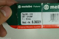 metabo Futuro 801-1/10 Schnellspannbohrfutter 1-10mm 3/8-24UNF , 636321