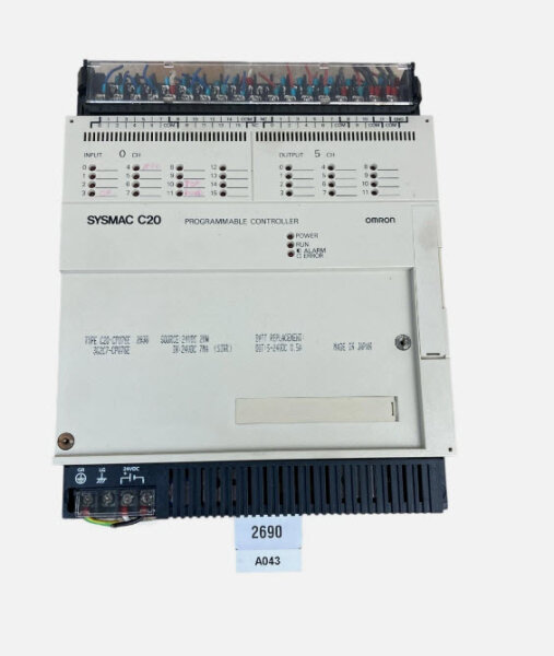 Omron C20 C20-CPU76E Programmable Controller