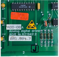 AGIE ADD-08A 681.884.3 Analog digital driver -Gebraucht--