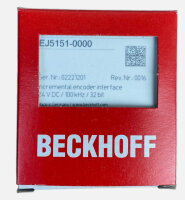BECKHOFF EJ5151-0000 Rev.Nr 0016 incremental encoder interface