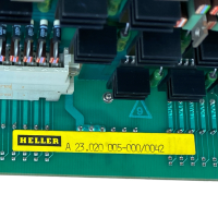 HELLER A 23.029 016-000/3391 A 23.020 005-000/0042 Steuerungskarte -Gebraucht-
