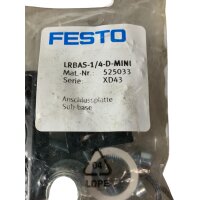 Festo LRBAS-1/4-D-MINI Anschlussplatte 525033