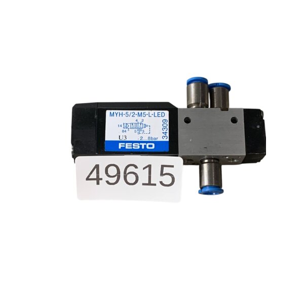 Festo MYH-5/2-M5-L-LED Magnetventil 34309