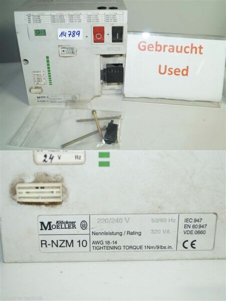 MOELLER R-NZM10 REMOTE OPERATOR TELECOMANDE Fernantrieb  used