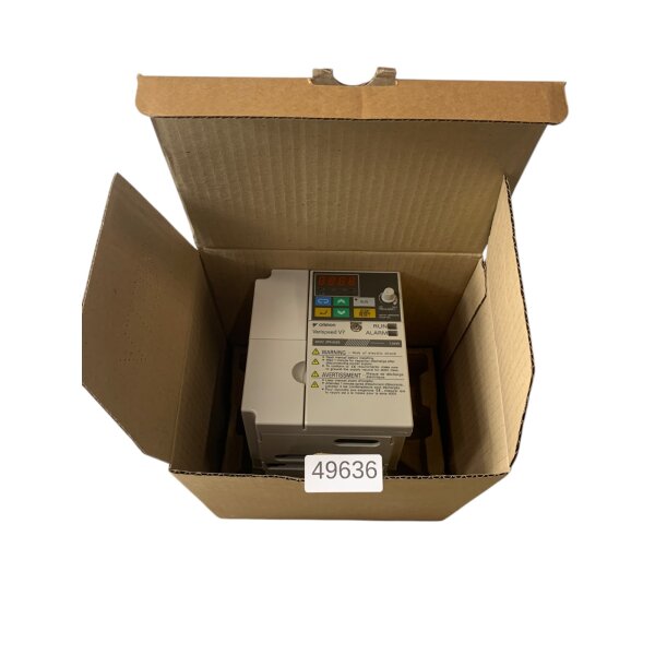 OMRON Varispeed V7 CIMR-V7AZ41P5 3,7 KVA Frequenzumrichter