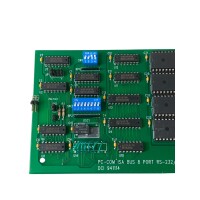 PC-COM ISA BUS 8 PORT RS-232/422 CARD DCI 941114 Multi Port Serial Card