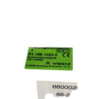 Wieland SNT 4M63K R1.188.1020.0 Sicherheitsschaltgerät