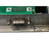 NICHT GETESTET! Jetter X4 COM2 Bedienpanel Bedieneinheit