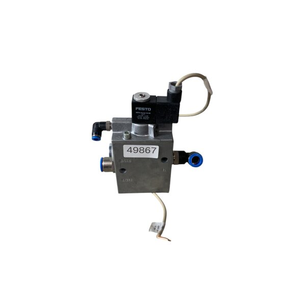 Festo MFH-3-1/2-S + MSFG-24/42-50/60 Magnetventil mit Spule