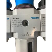 Festo PEV-1/4-B-OD Wartungseinheit 175250 FRM-D-MIDI + HEL-D-MIDI + HEE-D-MIDI-24 + LFR-D-MIDI + HE-D-MIDI