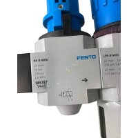 Festo PEV-1/4-B-OD Wartungseinheit 175250 FRM-D-MIDI + HEL-D-MIDI + HEE-D-MIDI-24 + LFR-D-MIDI + HE-D-MIDI