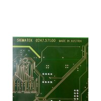 Sigmatek 0247.571.00 Steckkarte