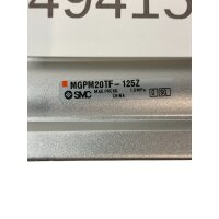 SMC MGPM20TF-125Z geführter Pneumatikzylinder mit Gleitlager