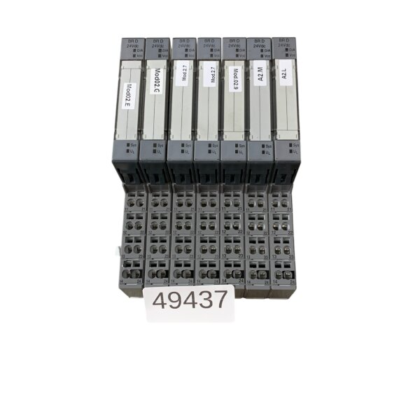 7 x stk set Micro Innovation XN-BR-24VDC-D Bus‑Refreshing‑ und Netzversorgungsmodul 85 50 225187 VN 01-06