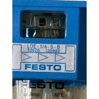 Festo LOE-1/4-S-B direktproportionaler Pneumatik‑Lubricator (Öler) 30970