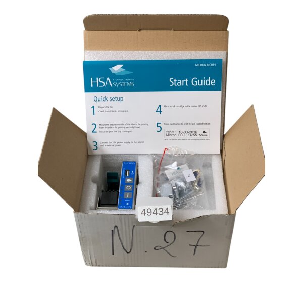 HSA Systems MCHP1-L Drucker FW 2.18