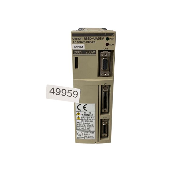 Omron R88D-UA08V AC Servo Driver 6G0947-2-4