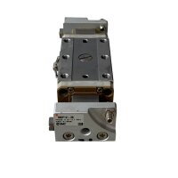 SMC MXP12-25 führungsgeführter Pneumatik-Zylinder mit integriertem Linearführungsschlitten
