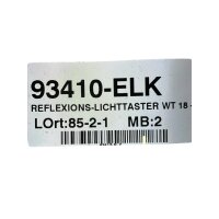 Sick 1011119 Reflexions-Lichttaster WT 18-P132
