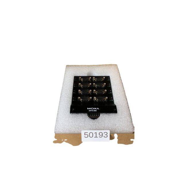 Moxa OPT8-M9 8‑Port RS‑232 Connection Box