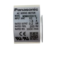 Panasonic MSMA022A1A Minas AC Servo Motor