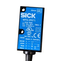Sick WT9-2P671 photoelektrischer Reflexions-Lichtsensor 1 019 656