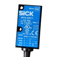 Sick WT9-2P671 photoelektrischer Reflexions-Lichtsensor 1 019 656