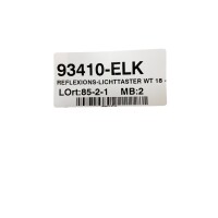 Wenglor WT 18 Reflexions-Lichttaster HN22P A 93410-ELK
