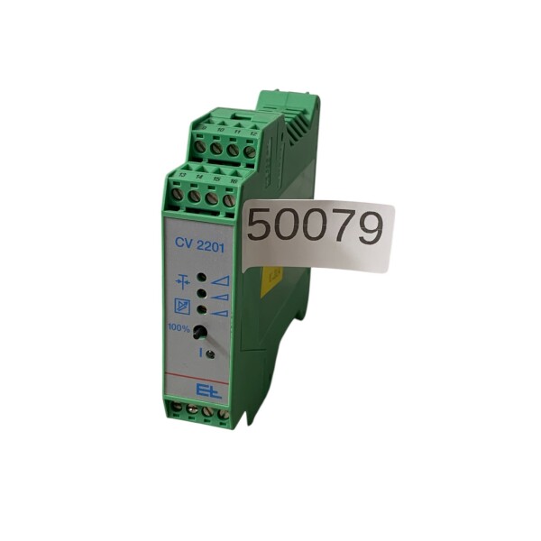 Erhardt+Leimer CV 2201 Analoger Messverstärker für Bahnspannungssensoren