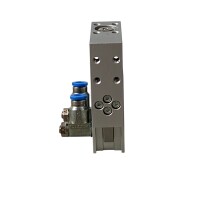 SMC MXH6-10 Kompakter pneumatischer Gleit­Tisch, Ø 6 mm, 10 mm Hub