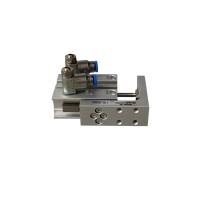 SMC MXH6-10 Kompakter pneumatischer Gleit­Tisch, Ø 6 mm, 10 mm Hub