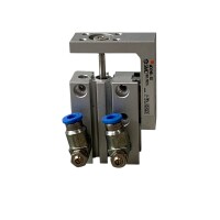 SMC MXH6-10 Kompakter pneumatischer Gleit­Tisch, Ø 6 mm, 10 mm Hub