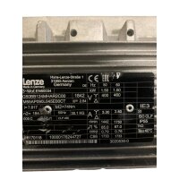 Lenze 1,5kw 184 rpm M55AP090L045E00CT  Drehstrom-Getriebemotor E84DGDVB15242PS