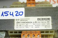 Rohde 110CA2A24  trafo transformator